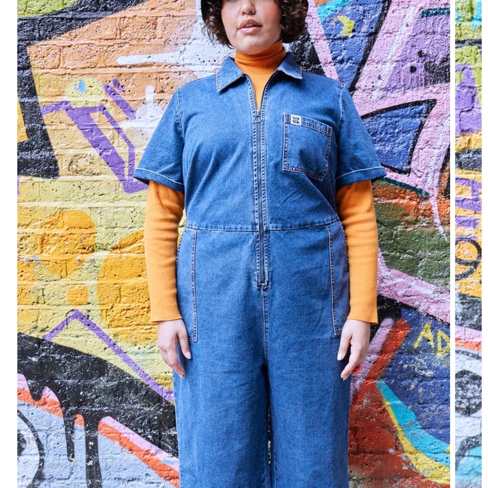 Lucy and Yak Denim Ragan Jumpsuit🎀